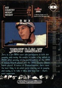 2000 Fleer Adrenaline - Autographs #A Jerry Bagley Back